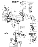 Page C Diagram and Parts List for 1600T  Weed Eater Trimmer